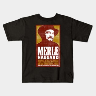 merle haggard Kids T-Shirt